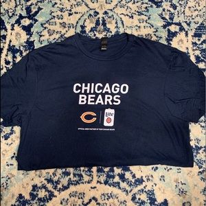 Chicago Bears x Miller Lite Navy T-Shirt XL